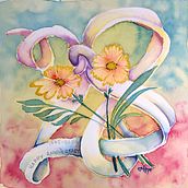 Watercolor Card. Watercolor Painting project by Hope Martin - 06.26.2020