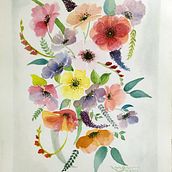 Mi Proyecto del curso: Creación de paletas de color con acuarela. Watercolor Painting project by Maby - 11.20.2020
