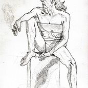Mi Proyecto del curso: Introducción al dibujo artístico de la figura humana. Drawing project by spaghetti - 09.18.2020