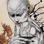 Mi Proyecto del curso: "Agonía de un cuerpo enfermo" . Ilustrasi tradisional proyek oleh María José Barra Catalán - 09.18.2020