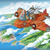 respirando aventuras.. Un proyecto de Ilustración digital de chris macdonn - 18.09.2020