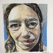 Mi Proyecto del curso:  Retrato realista con lápices de colores. Portrait Drawing project by Maria Paula Quintero Rodriguez - 09.18.2020