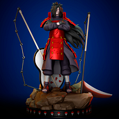 Madara - Naruto. 3D, e Modelagem 3D projeto de Jonathan Carlos - 18.09.2020