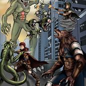 Mi Proyecto del curso: Ilustración digital de fantasía y ciencia ficción. Comic, Digital Drawing, Character Design, and Digital Illustration project by vsubuyujr - 09.18.2020