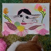 Mi Proyecto del curso: Técnicas básicas de bordado y acuarela. Embroider, and Watercolor Painting project by Jessica Tebes - 09.19.2020