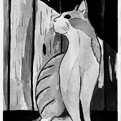 Manchándome con la tinta china. Artistic Drawing & Ink Illustration project by Sílvia Gallego - 09.19.2020