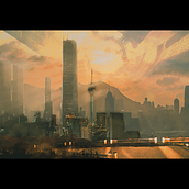 Meu projeto do curso: CyberTruck in CyberPunk Hong Kong. Photographic Composition, Concept Art, and Design project by Rafael Garcia - 09.19.2020