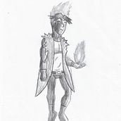 Mi Proyecto,Personaje propio,Dibujo a grafito. Un proyecto de Cómic de desagastizabalnicolas42 - 19.09.2020