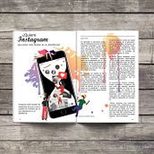 Editorial Instagram. Digital Design, and Editorial Design project by darksheep306 - 09.19.2020