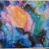 Meu projeto do curso: Técnicas modernas de aquarela. Fine Arts project by patvale16 - 09.29.2020