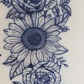 Meu projeto do curso: Tatuagem para principiantes. Tattoo Design project by Maria Silva - 09.20.2020