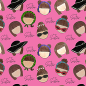Mi Proyecto del curso: Diseño de estampados textiles my sister.  project by criseli_vas - 09.20.2020