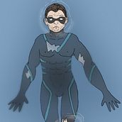 Mi Proyecto del curso: Ilustración para cómics: anatomía de un superhéroe. Een project van Tekening met potlood, Digitale tekening y Digitale illustratie van galepajvv - 21.09.2020
