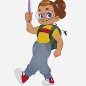 Meu projeto do curso: Design de personagens para animação com Photoshop. Character Design project by Vitória Letícia - 09.21.2020