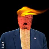 Donald Trump. Graphic Design, and Traditional illustration project by Fernando Pinteño - 09.22.2020