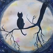 Trabajos de mis peqeños alumnos. Fine Arts, Painting, Watercolor Painting, Acr, and lic Painting project by Olga Zaitseva - 09.22.2020