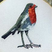 Mi Proyecto del curso: Pintar con hilo: técnicas de ilustración textil. Embroider project by Pao Barria - 09.22.2020