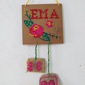 Mi Proyecto del curso: Bordado sobre madera. Arts, Crafts, and Embroider project by Melisa Rubiolo - 09.25.2020