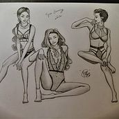 My project in Figure Drawing for Beginners course. Figure Drawing project by Mariagrazia Cavallo - 10.06.2020