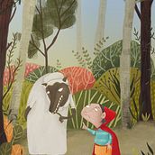 Mi Proyecto del curso: Ilustración y diseño de personajes para cuentos infantiles. Un projet de Illustration traditionnelle, Dessin, Dessin numérique, Illustration numérique et Illustration jeunesse de Goretti Asla - 24.09.2020