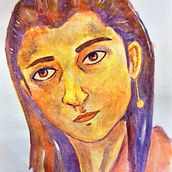 Cosas que hice después del curso de retratos pero que nunca subí. Portrait Drawing, Traditional illustration, Painting, and Watercolor Painting project by Fernando Vidal Arévalo - 09.24.2020