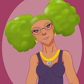 My project in Female Character Portraits in Procreate course. Digital Illustration project by Li Mace - 09.24.2020