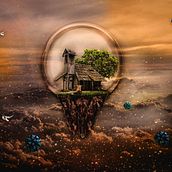 Mi Proyecto del curso: Matte Painting: creando mundos fotorrealistas. Photomontage project by Marina Marrupe - 09.25.2020