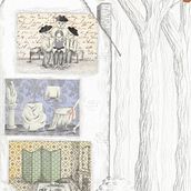 Mi Proyecto del curso: Experimentación gráfica para relatos ilustrados Ein Projekt aus dem Bereich Traditionelle Illustration von Guadalupe Villegas - 25.09.2020