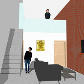 Mi Proyecto del curso: Representación gráfica de proyectos arquitectónicos. Interior Architecture project by agusgentilucci7 - 09.21.2020