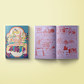 Cómic sobre Francis Bartolozzi para ZART!. Comic, Drawing, Art Direction, Editorial Design, Editorial Illustration, Traditional illustration, and Digital Illustration project by Cristina Jiménez - 09.25.2020