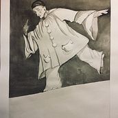 Mi Proyecto del curso: Introducción a la ilustración con tinta china. Ink Illustration project by Bartira Pereira - 09.28.2020
