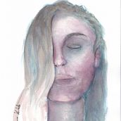 Mi Proyecto del curso: Retrato artístico en acuarela. Fine Arts, Artistic Drawing, Painting, and Watercolor Painting project by Laura Stileto - 09.25.2020