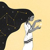 Asteria. Drawing, and Traditional illustration project by Ana María Jiménez Vélez - 07.10.2020