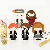 Harry Potter. Arts, Crafts, Sewing, Creativit, and Pattern Design project by Agus Sierra - 09.25.2020