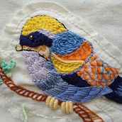 Mi Proyecto del curso: Técnicas de bordado: ilustrando con hilo y aguja. Embroider, Creativit, and Design project by Carmen Lara - 08.12.2020