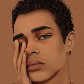 Mi Proyecto del curso: Retrato ilustrado con Procreate. Digital Illustration project by Miguel Delgado - 09.26.2020