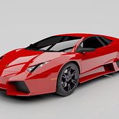 3D/ Modelado Digital - Lamborghini Reventón  Ein Projekt aus dem Bereich 3D von Pablo Arenzana - 26.09.2020