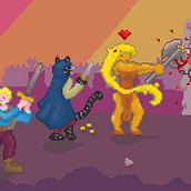 My project in Introduction to Character Design in Pixel Art course. Un projet de Pixel art de csim.pub - 24.09.2020