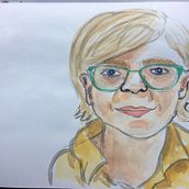 My project in  Watercolor Portrait Sketchbook course. Un projet de Aquarelle de marion_miller - 26.09.2020