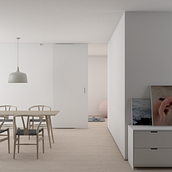 Mi proyecto final: V-Ray Next / SketchUp. Interior Design project by Darith Abigail Xolo Espinosa - 09.28.2020