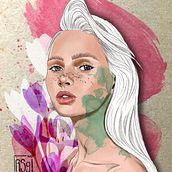 My project in Illustrated Portraits with Procreate course. Creativit project by Rash Sakia Guiling - 09.27.2020