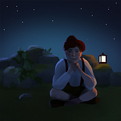 Mi Proyecto del curso: Principios de iluminación para pintura digital. Traditional illustration, Digital Illustration, and Children's Illustration project by Barbara Llinares - 09.27.2020