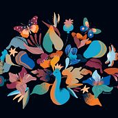 Flat Illustration - Project course. Botanical Illustration, Digital Illustration, and Traditional illustration project by Vittoria Mariano - 09.28.2020