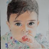 Gabriela !!!- My project in Realistic Portrait with Coloured Pencils course. Drawing project by Andrés Julián Meneses Guzmán - 09.28.2020