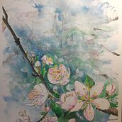 Watercolour pictures. Watercolor Painting project by Gabriella Szeif Gujber - 09.28.2020