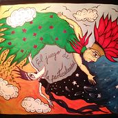 Mi Proyecto del curso: El juego de la particularidad ILK. Acr, and lic Painting project by Isabel Landeros Kastel - 01.23.2021