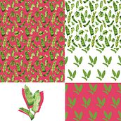 Tropical Leaves. Un progetto di Illustrazione tradizionale e Pittura ad acquerello di Ilinca Maican - 03.10.2020