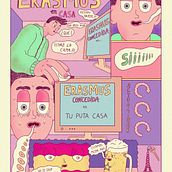 ERASMUS ONLINE . Ilustrație tradițională, Animație și Design editorial de jvalle5art - 09.28.2020