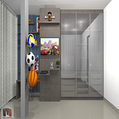 Meu projeto do curso: Cor aplicada ao design de interiores. Un proyecto de Diseño 3D de Rose Jacobina Santos Ferreira - 13.11.2020