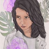 Mi Proyecto del curso: Retrato ilustrado con Procreate. Een project van  van Leo Ferrer - 29.09.2020